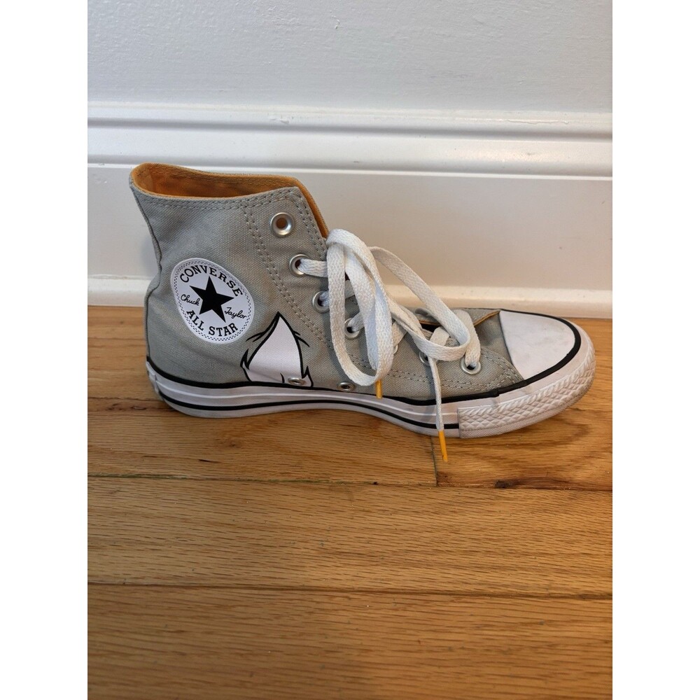 Converse x Looney Tunes Bugs Bunny Chuck Taylor High Top Gray Mens 5 W7 - Picture 5 of 12
